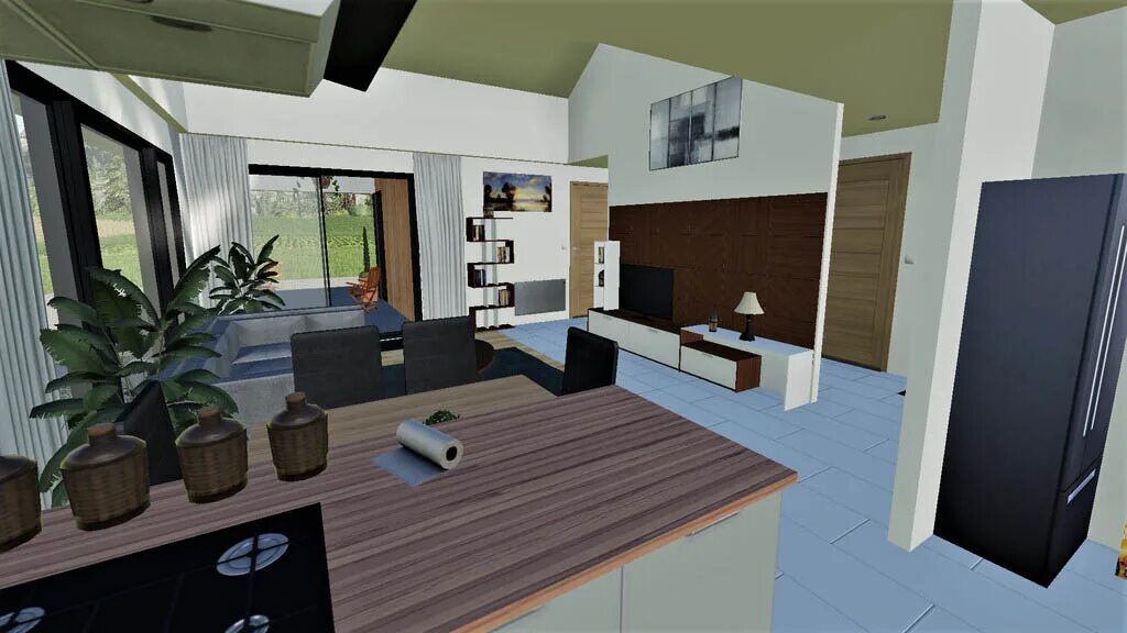 Мод housing. Fs 19 офис. офис для фс 19. фс 19 мод интерьер. моды для фс 19 на дома с интерьером.