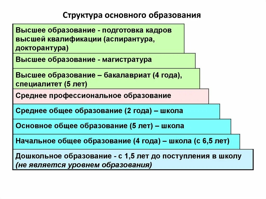 Структура общего образования. Основное образование. Общее образование. Фундаментальное образование это.