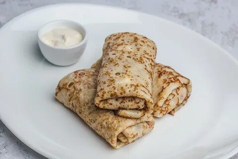 Блинчики с мясом 1
