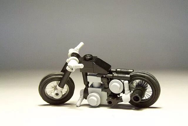 Кастомные LEGO мотоциклы. Pro Лего Дзен