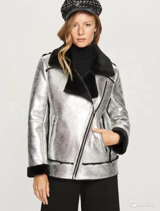 Куртка авиатор женская резервед. Violeta by mango дубленка синяя. Дублёнка авиатор пул анд беар коричневая. Дубленка reserved. Reserved дубленка.