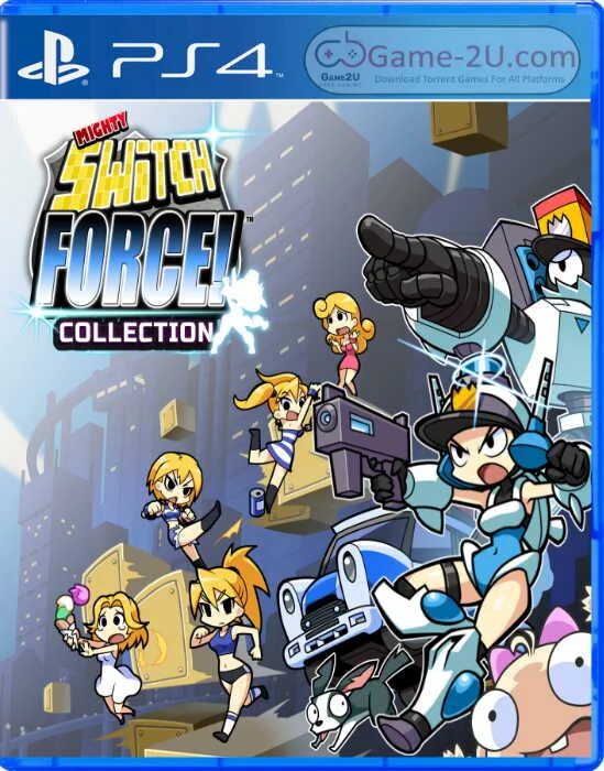 Switch force. Mighty switch force! collection. mighty switch force. mighty switch force characters. might switch force! collection (limited run) (import) ps4.