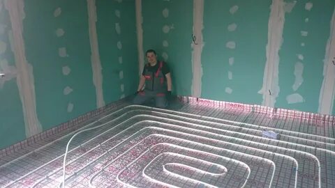 Теплый пол второй этаж