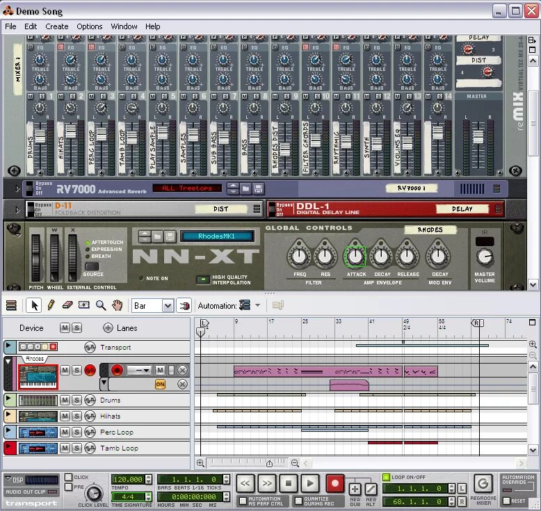 Reason project. Фл студио 7. fl studio 7.0.2. reason. speed7 studio.