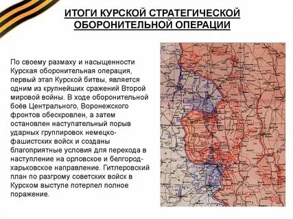 Операция на курском выступе