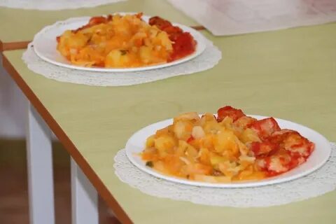 Блюда в школах