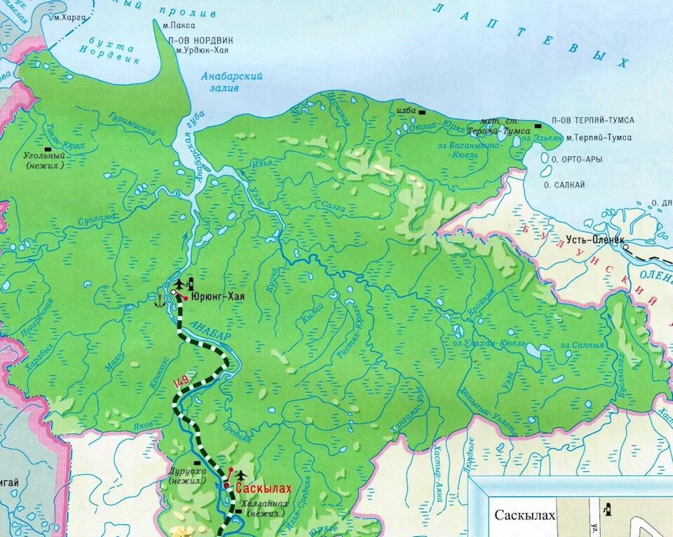 Хатанга показать на карте. Реки Якутии на карте. Рельеф Республики Саха Якутия. Река Анабар на карте. Река Хатанга на карте России.