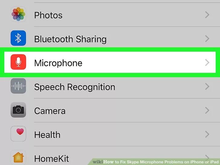 Настройки микрофона на айфоне