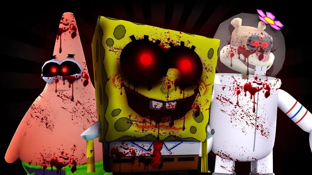 Spongebob horror. Спанч Боб ехе. Губка Боб exe.