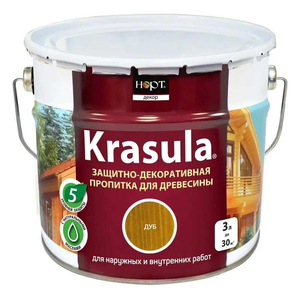 Масляная краска для дерева для наружных. Норт krasula калужница, 10л. пропитка био норт krasula (белая), 3,3л (2,9 кг). текстурол лазурь дуб. латек мастер лазурь тонирующая пропитка для дерева на водной основе.