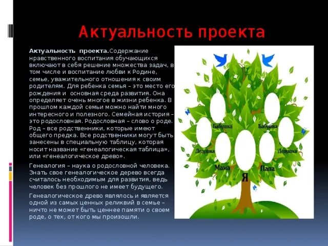 Проект моя семья 5 класс однкнр образец: найдено 89 изображений