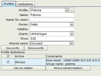 Add limit