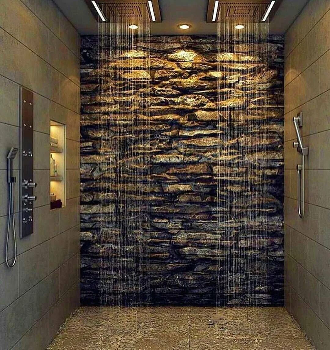 Теплые стены в душе. Душевая в Каменном стиле. Отделка ванной камнем. Душевая комната из камня. Ванная отделанная камнем.