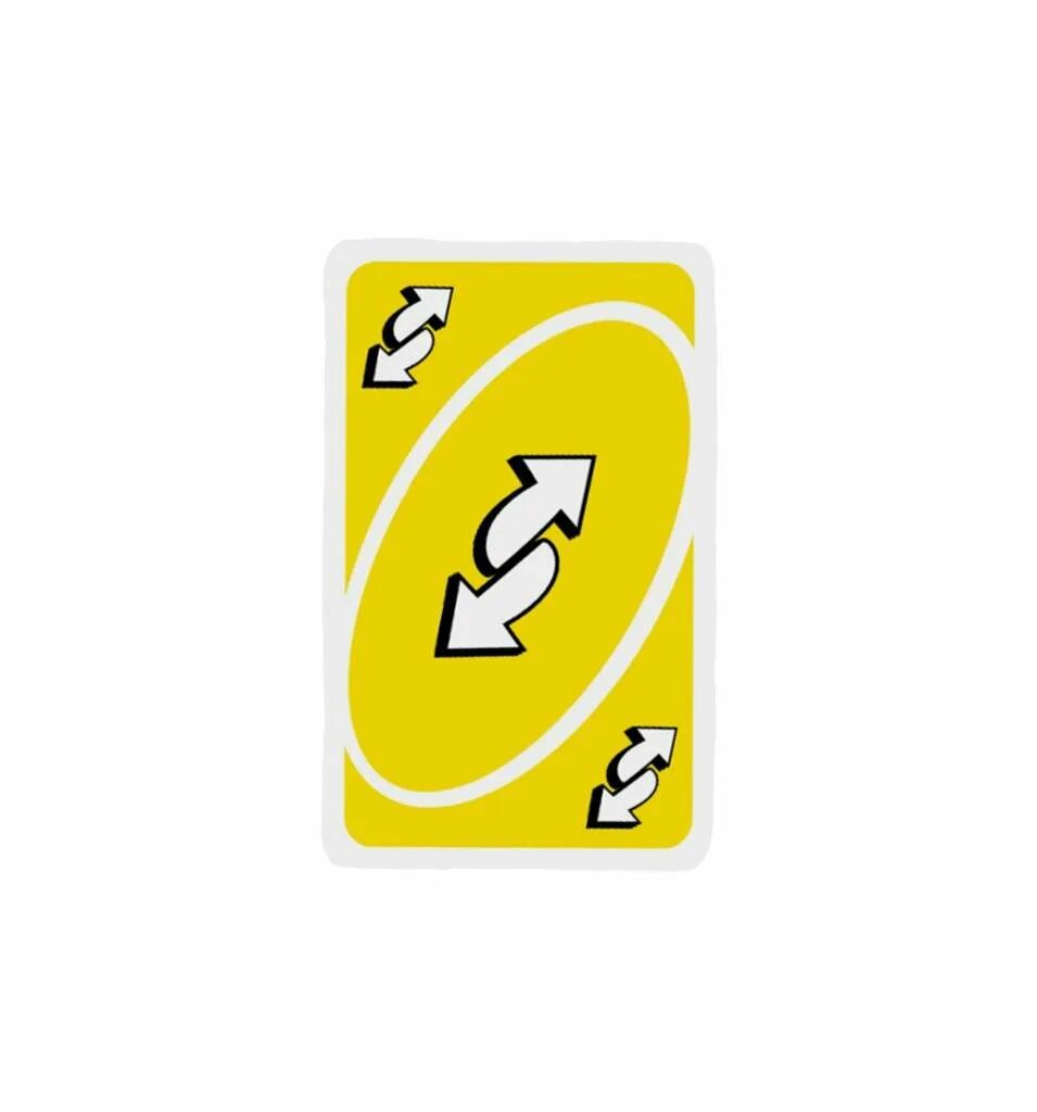 Карта переводящая стрелки. Карточка уно реверс желтая. Карточка уно реверс красная. Жёлтая карточка уно с двумя стрелками.