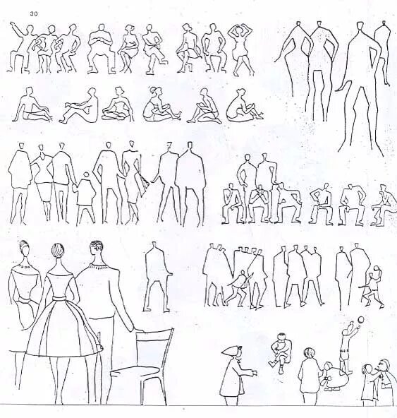 Приемы изображения человека. Стаффаж наброски людей. Фигура человека стаффаж. Стаффаж люди архитектурная графика. Антураж стаффаж фигуры человека.