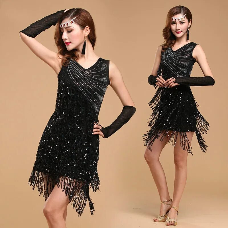 flapper/prohibition era 1920s fancy dress, Flapper style dresses, Flapper costum