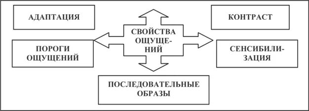 Пороги ощущений адаптация. Ощущения адаптация контраст. Свойства ощущений последовательные образы. Ощущения адаптация контраст. Свойства чувств.