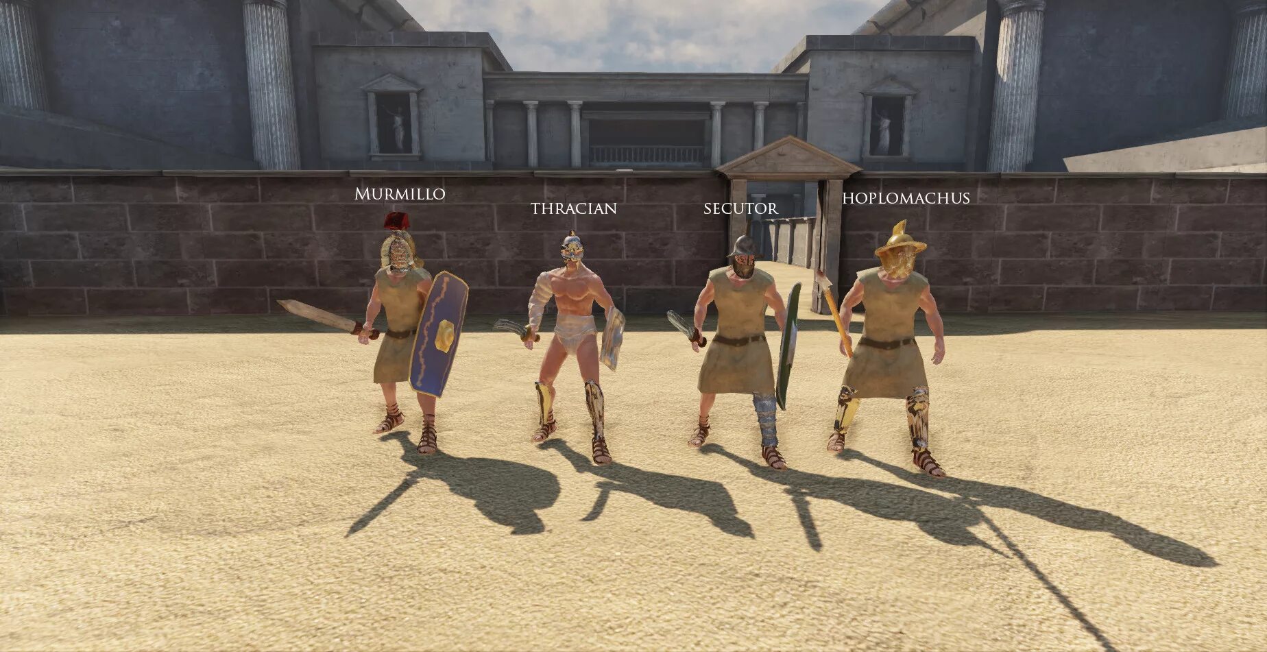 Gladiator arena idle