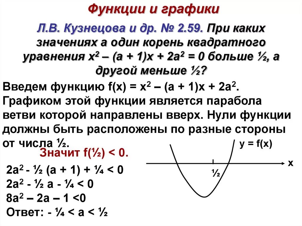 Уравнение x 2 a задания. При каких значениях а один корень уравнения. при каких значениях a функция. при каких значениях а уравнение имеет один корень. при каких значениях к больше 0.