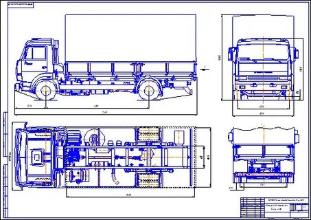 Камаз 4308 схема