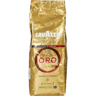 Кофе в зернах lavazza oro