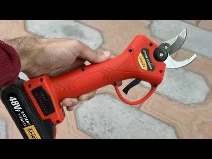 Аккумуляторный секатор profipower