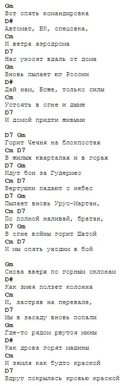 Слова песни связь. Чеченские аккорды. Горит Чечня на блокпостах текст. Чечня в огне аккорды. Аккорды Чечня на гитаре.