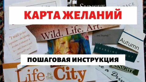 Как оформить желания