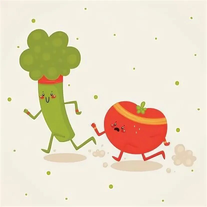 Vegetable run. Vegetable run