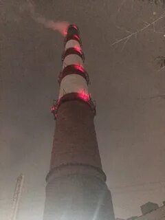Освещение дымовых труб
