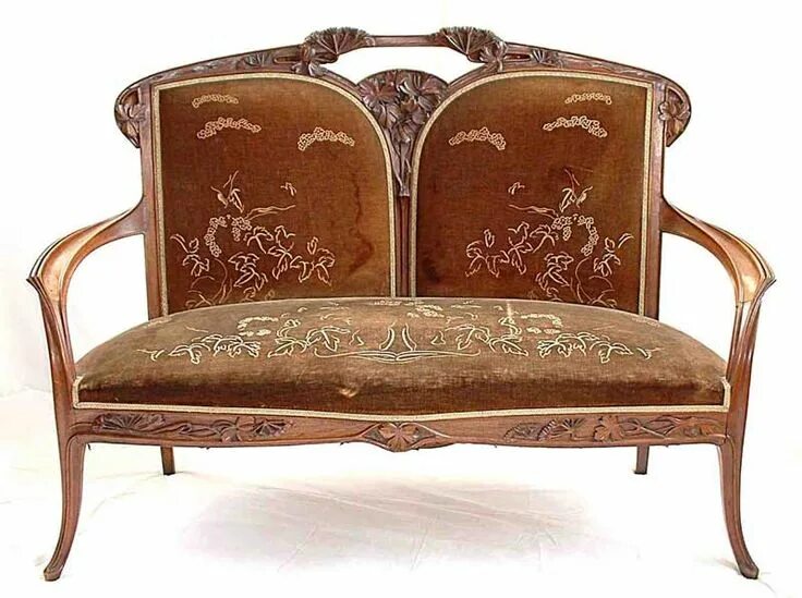 Мебель великие б у. Эжен Валлен мебель. Эжен Валлен ар нуво. Эжен Валлен ар нуво интерьер. Ар нуво мебель 19 век.