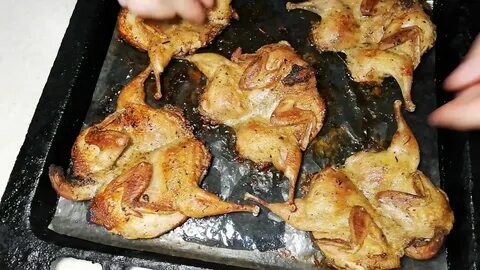 Вкусные перепела на сковороде