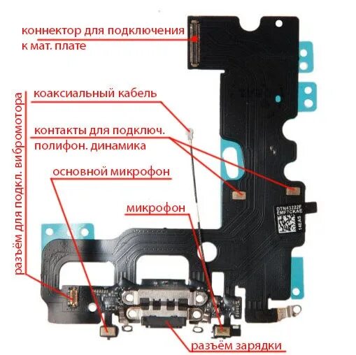 Шлейф зарядки айфон 7. Распиновка шлейфа зарядки айфон 7. Распиновка Нижнего шлейфа iphone 7. Схема верхнего шлейфа iphone 7.