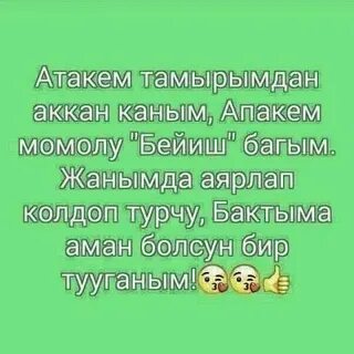 Бир тууганым ыр
