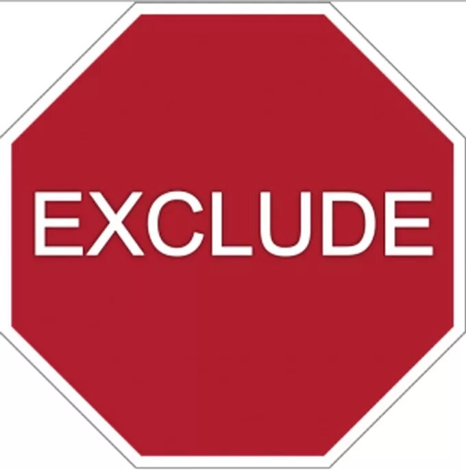 Exclude property. Exclude. аутсайдерство. exclude перевод. exclusives.