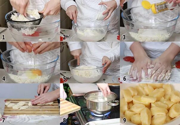 Как приготовить вареники с картофелем и сыром - рецепт, ингридиенты и � Вкуснень