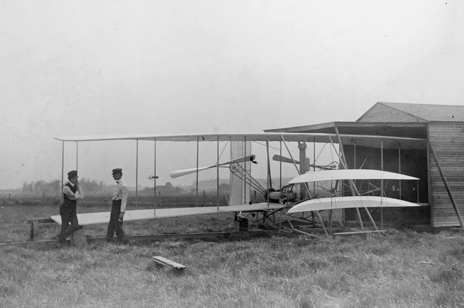 The first plane