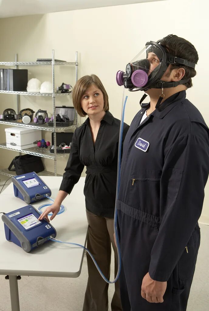 Fit testing. Tsi portacount® respirator fit tester models 8030.