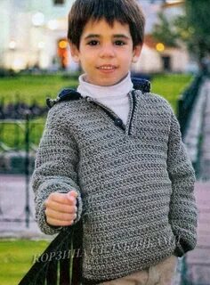 Крючком для мальчика 7 лет