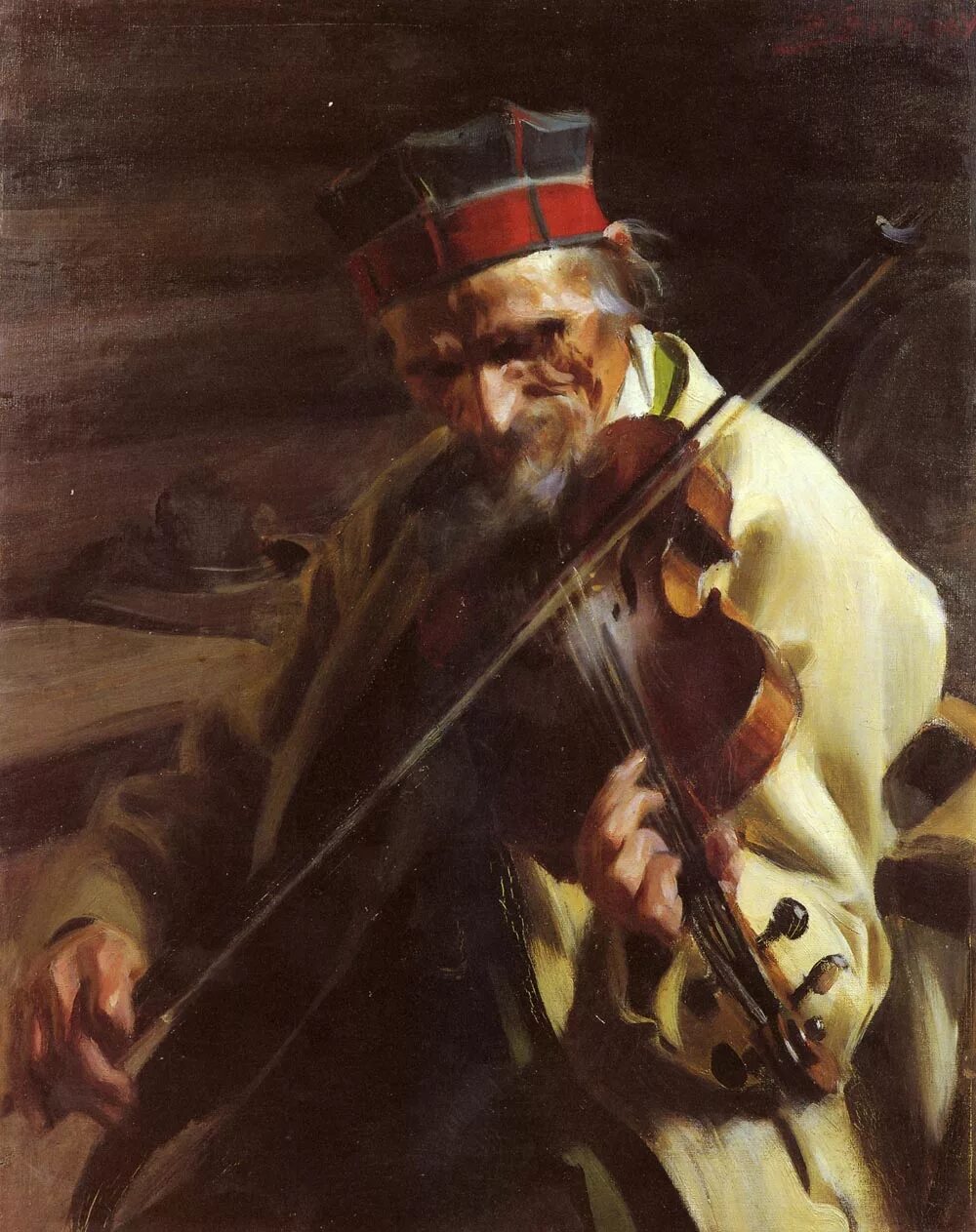 Андерс Цорн. Anders Zorn картины. Шведский художник Андерс Цорн. Стариков скрипка