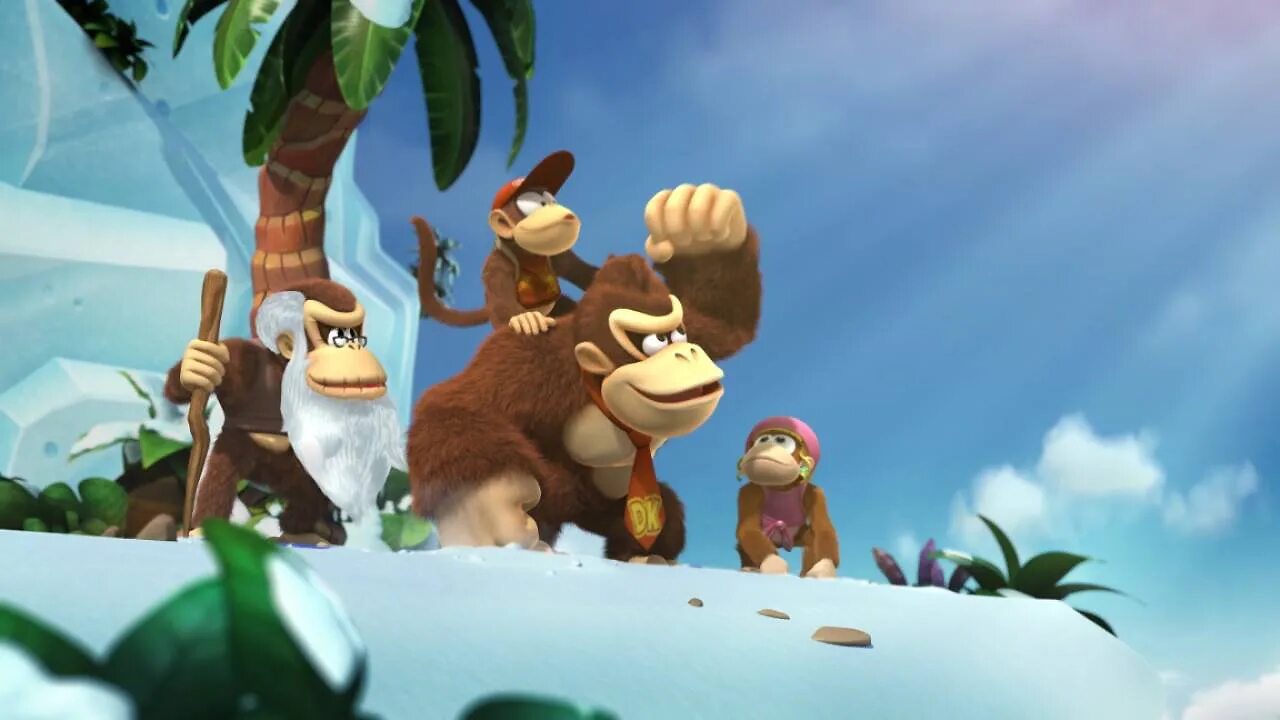 Donkey kong country freeze. Donkey Kong Country: Tropical Freeze. Donkey Kong Country Tropical Freeze Switch. Donkey Kong Country Tropical Freeze game. Геймплей Donkey Kong Country Tropical Freeze Nintendo Switch.