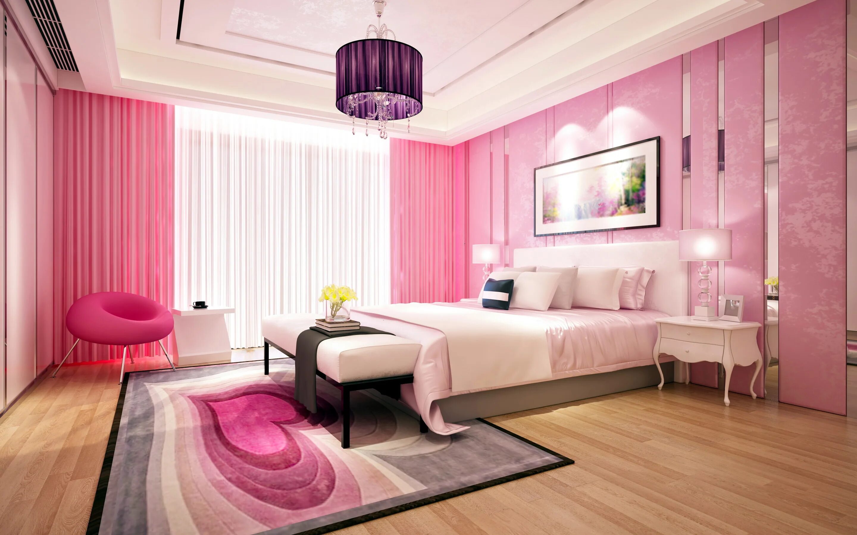 Спальня в розовом цвете. Интерьер спальни в розовых тонах. Комната в розовых тонах. Спальня в розовом стиле.