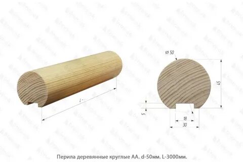 Поручень круглый диаметр
