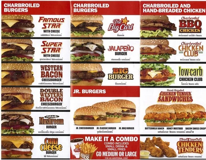 Carls jr меню. Carls junior меню. carl&#039;s jr меню. карлс бургер. спб карлс джуниор меню.