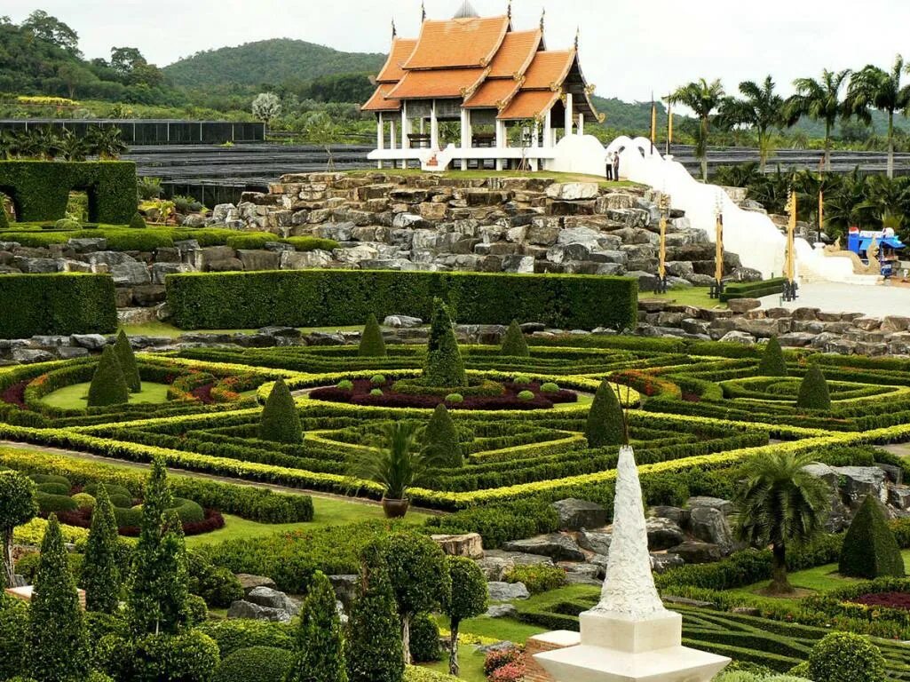 Тропический сад Нонг Нуч. Парк Нонг Нуч в Паттайе. Сад Нонг Нуч в Паттайе. Тропический сад Нонг Нуч (17 км от г. Паттайя).