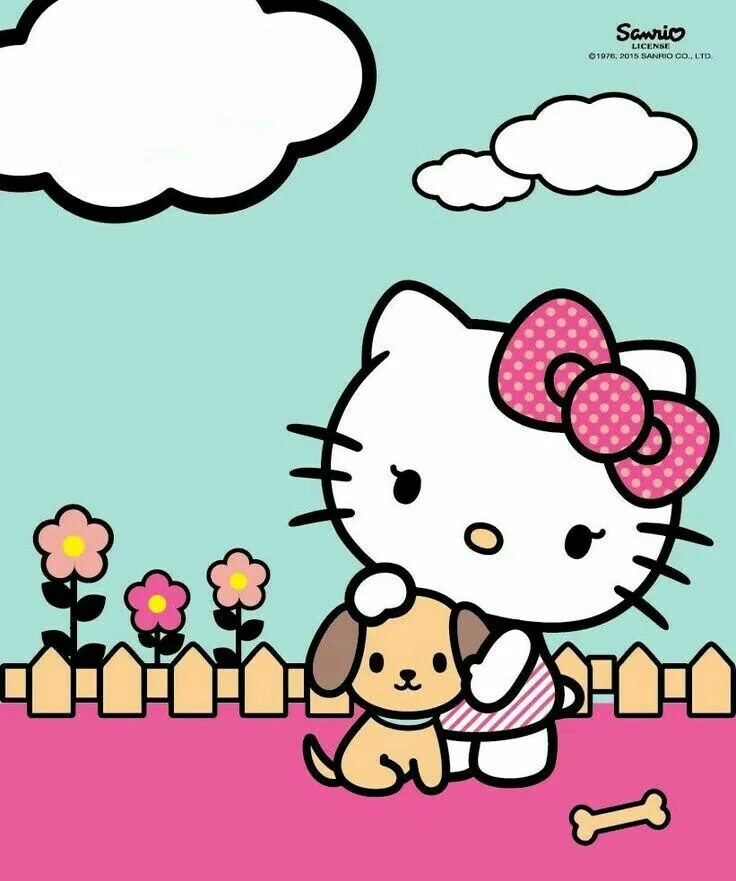 Как нарисовать красивую hello kitty