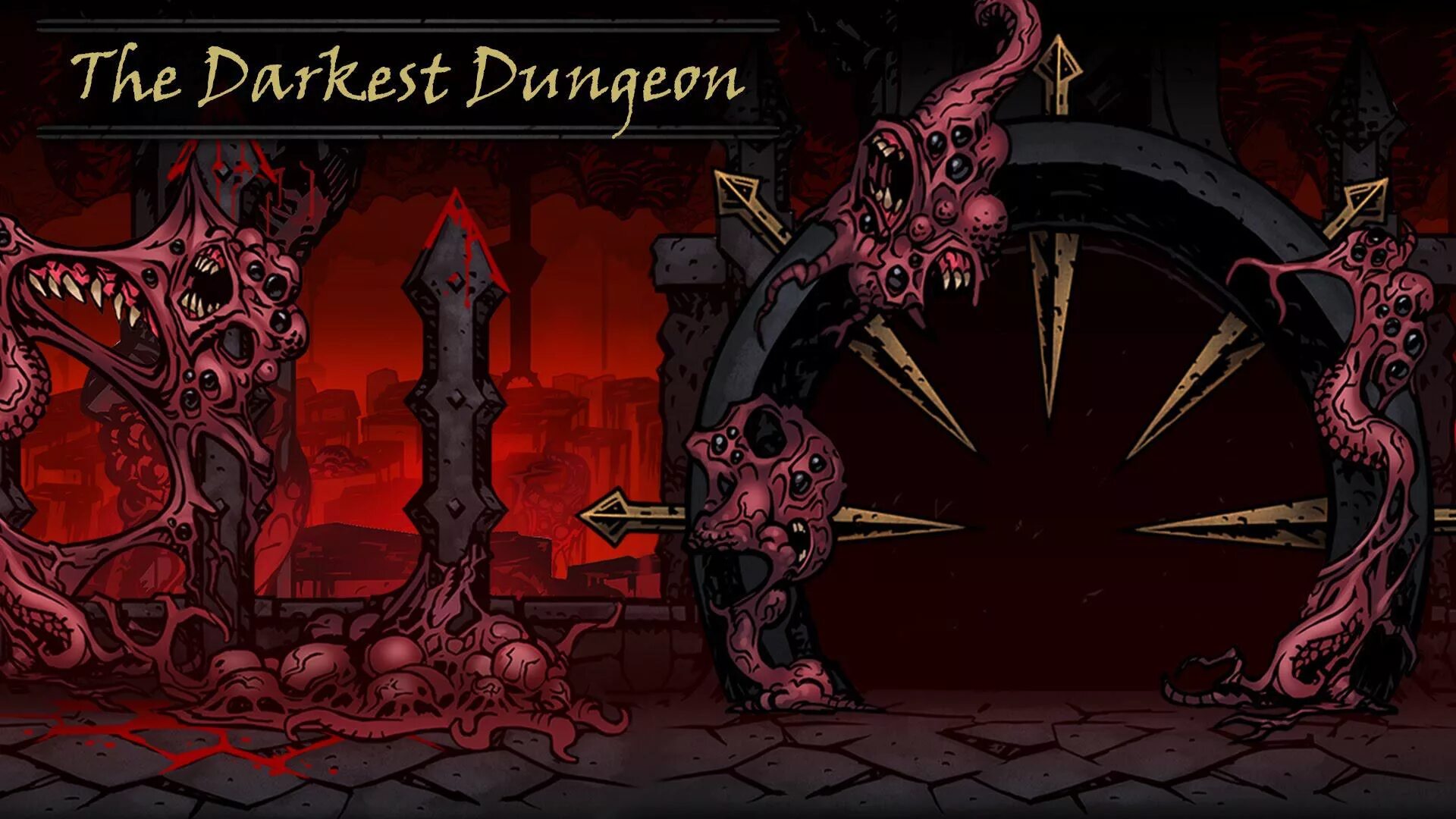 Darkest dungeon руины. Darkest dungeon подземелье. даркест данжон лавкрафт. darkest dungeon фон. darkest dungeon cursed.