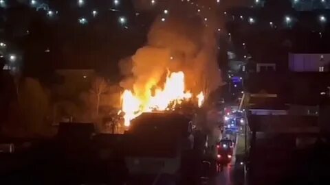 Минск горел