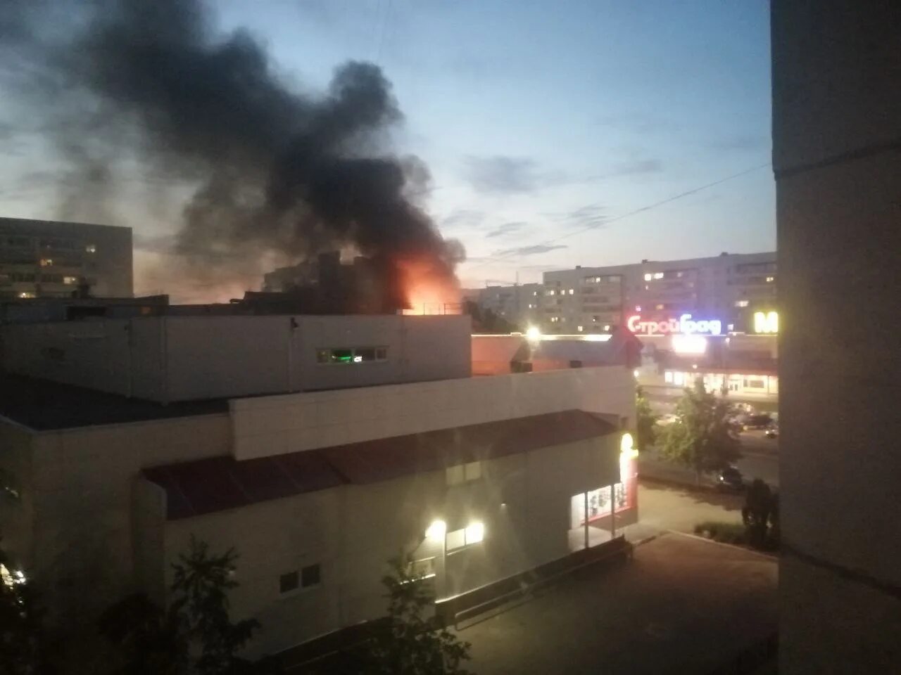 Что горит в ульяновске сейчас