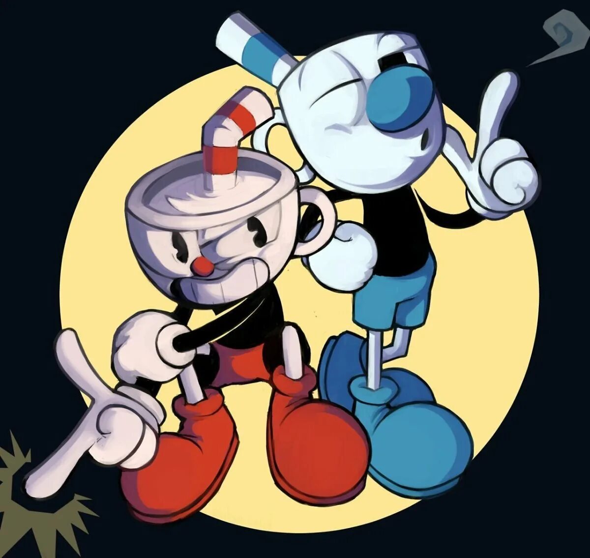 Cuphead джойстик. Капхед Чарли. Cuphead Магмен. Капхед и Магмен братья. Капхед шоу Магмен.